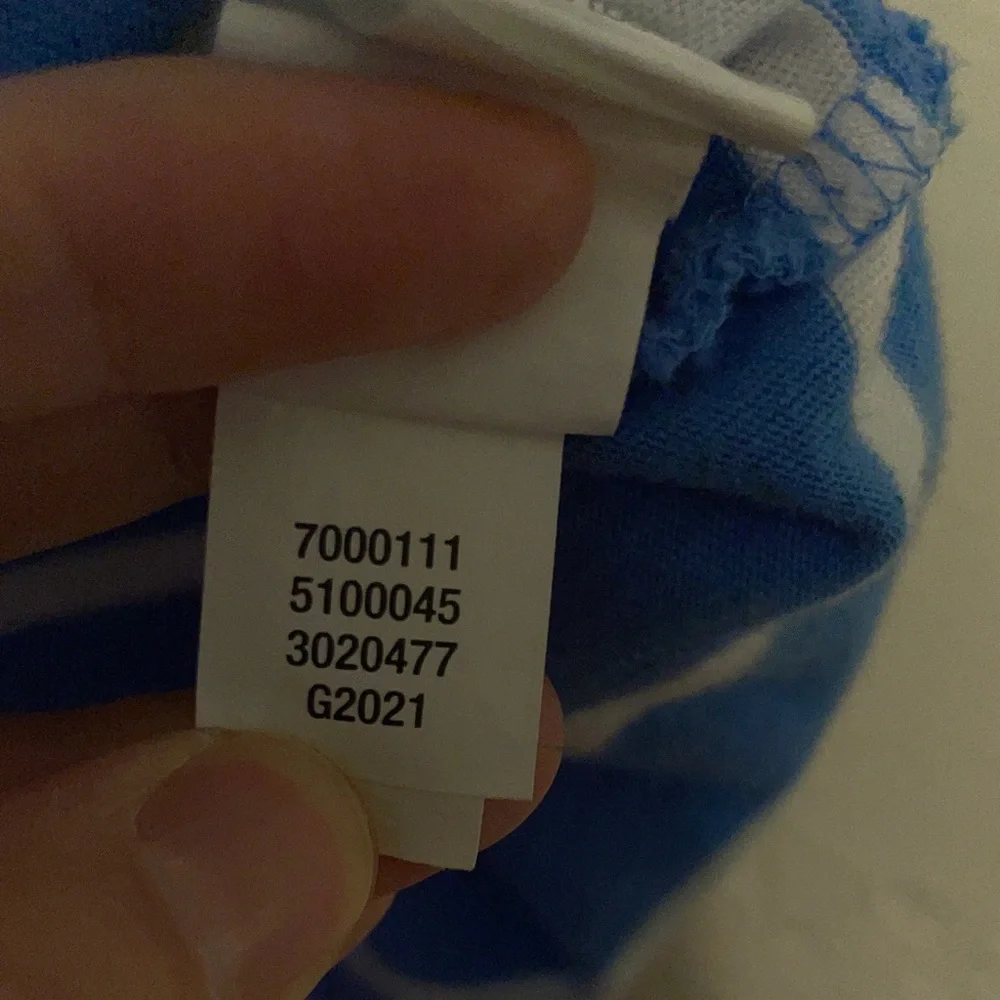The Children's Place Striped Blue and White Tee
